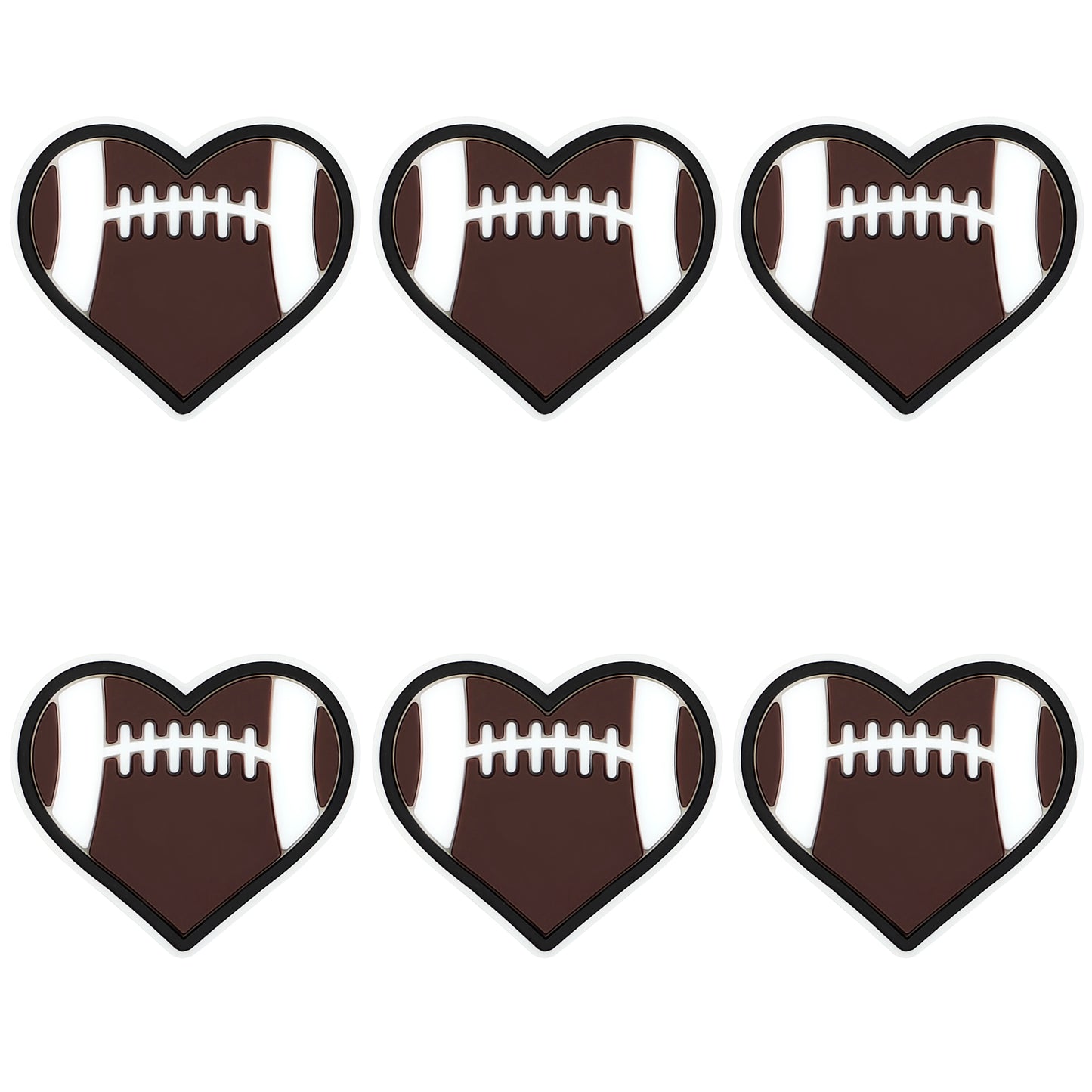 Football Heart Focal
