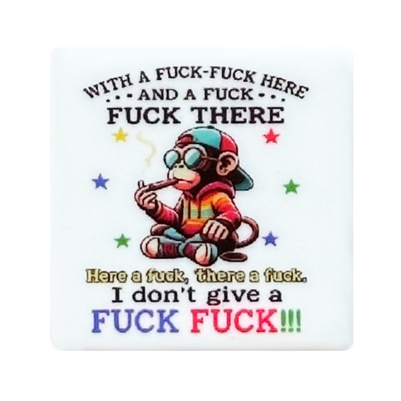 Funny Monkey Print Focal