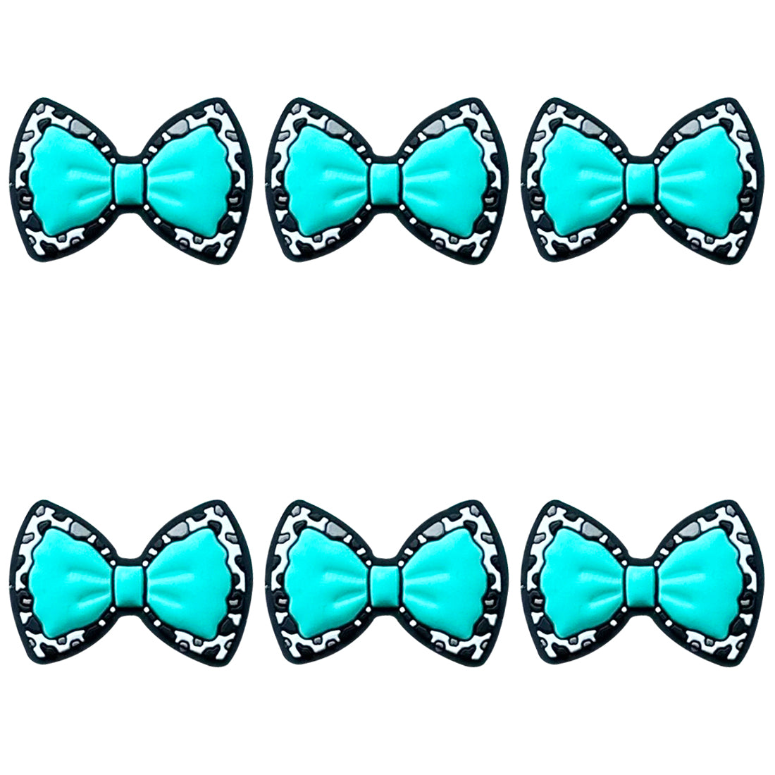 Cow Print Bow Focal