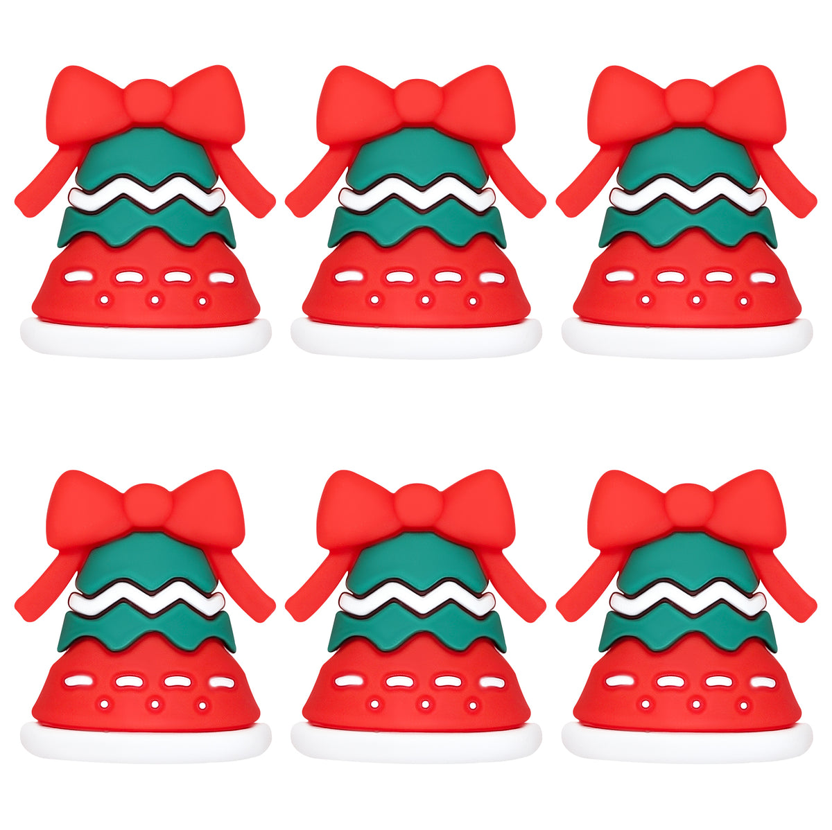 New 3D Christmas Bell Focal