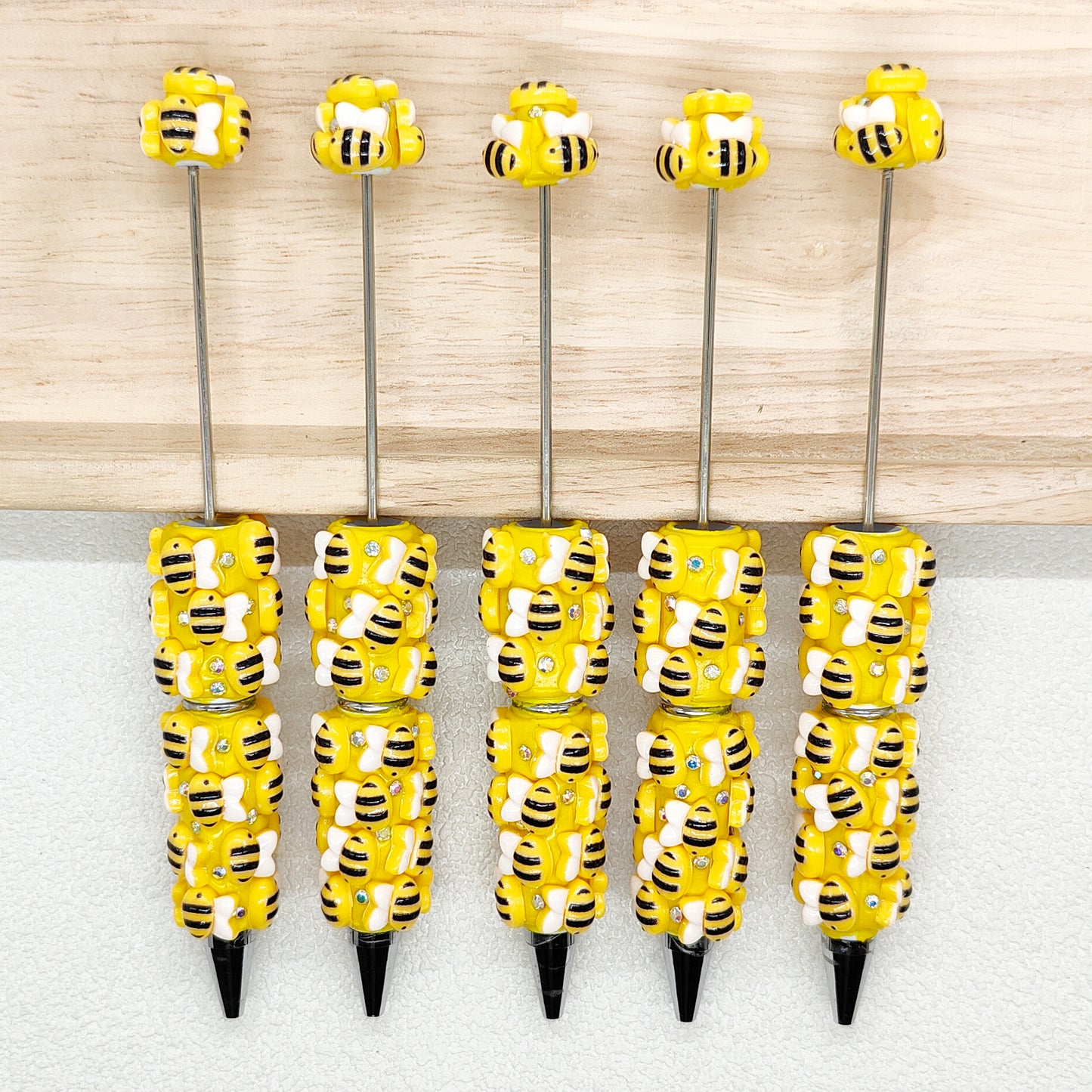 New Bee Beadable Pen Blank for DIY Pen Jewelry Making