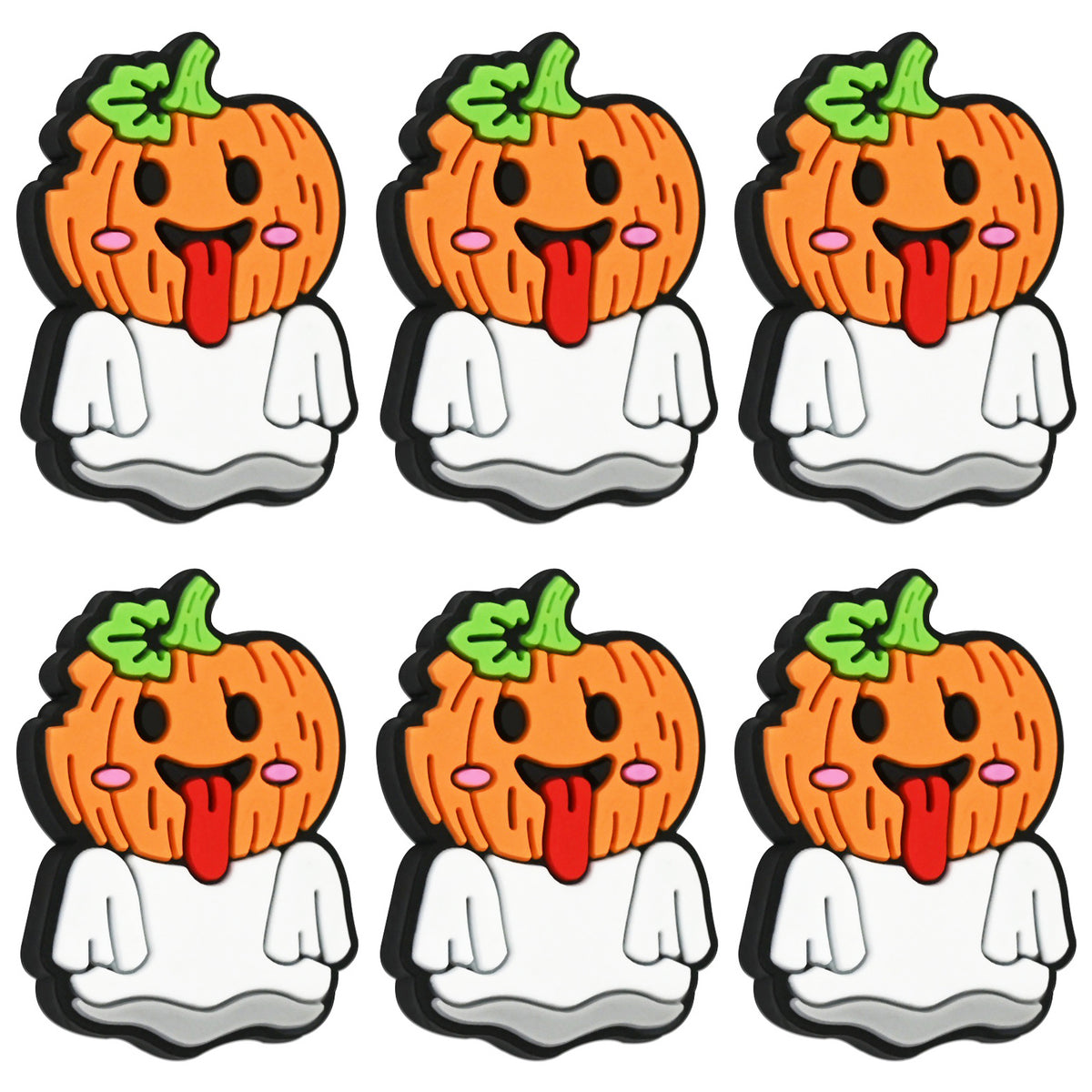 Halloween Ghost Pumpkin Focal