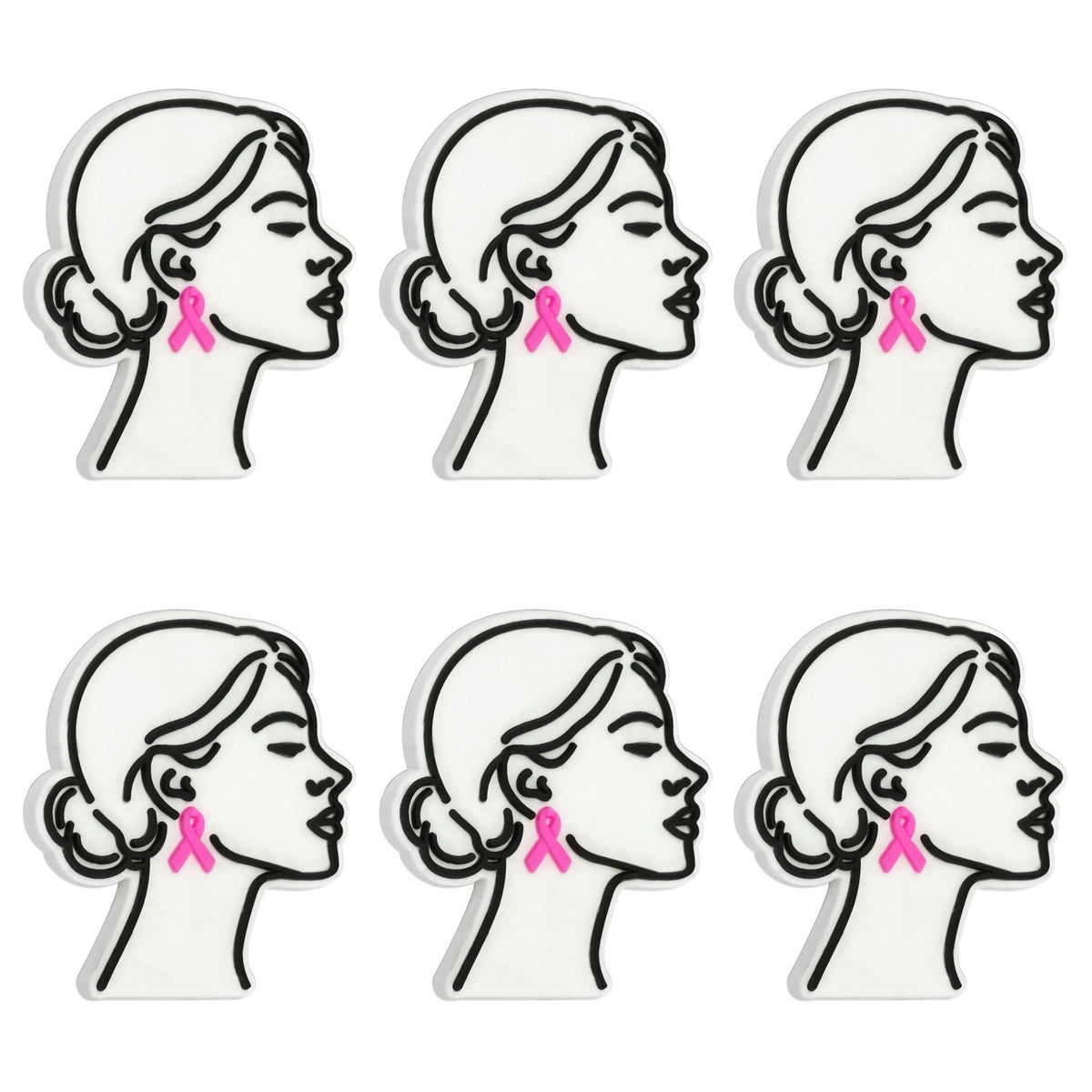 Pink Ribbon Woman Focal