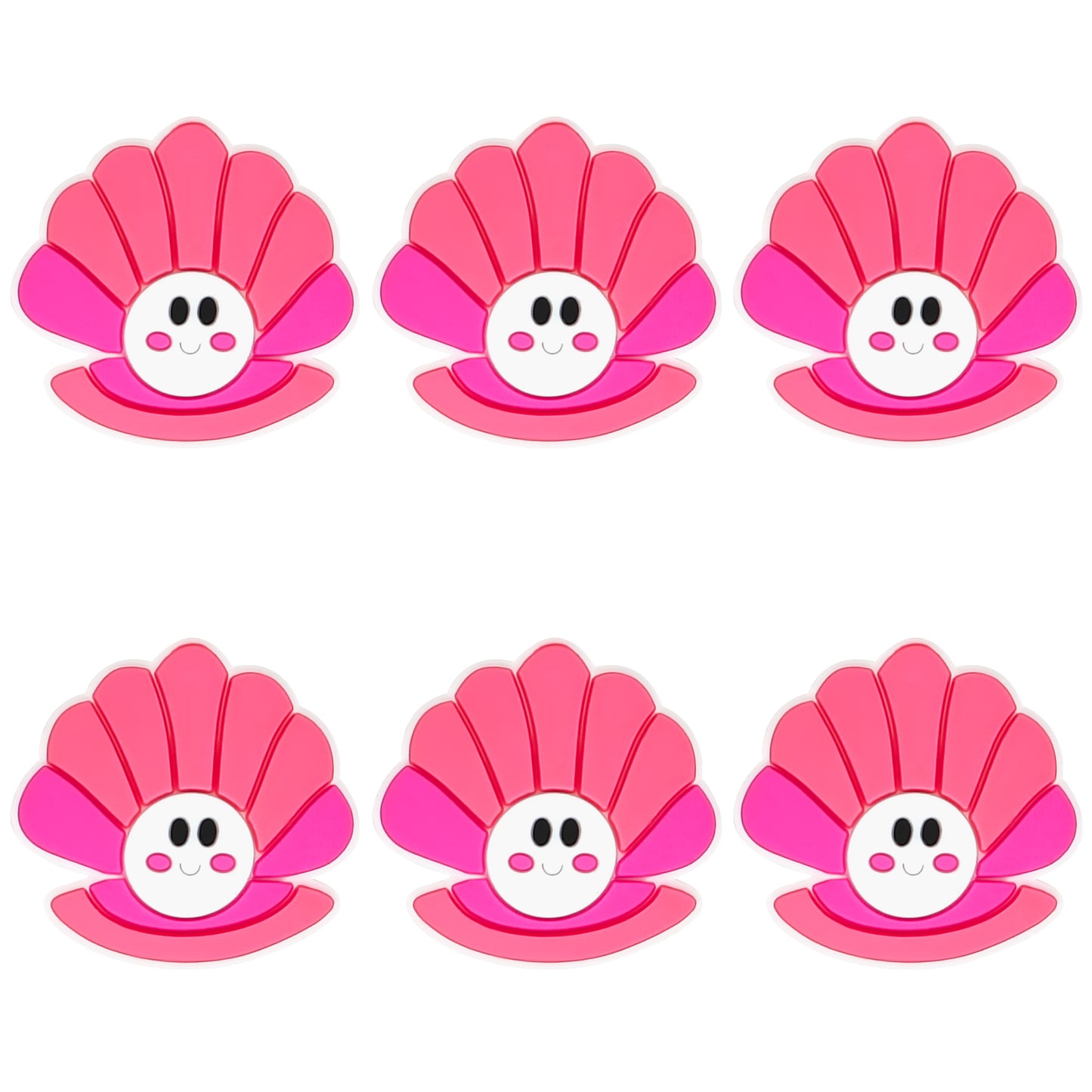 Pink Seashell Pearl Focal