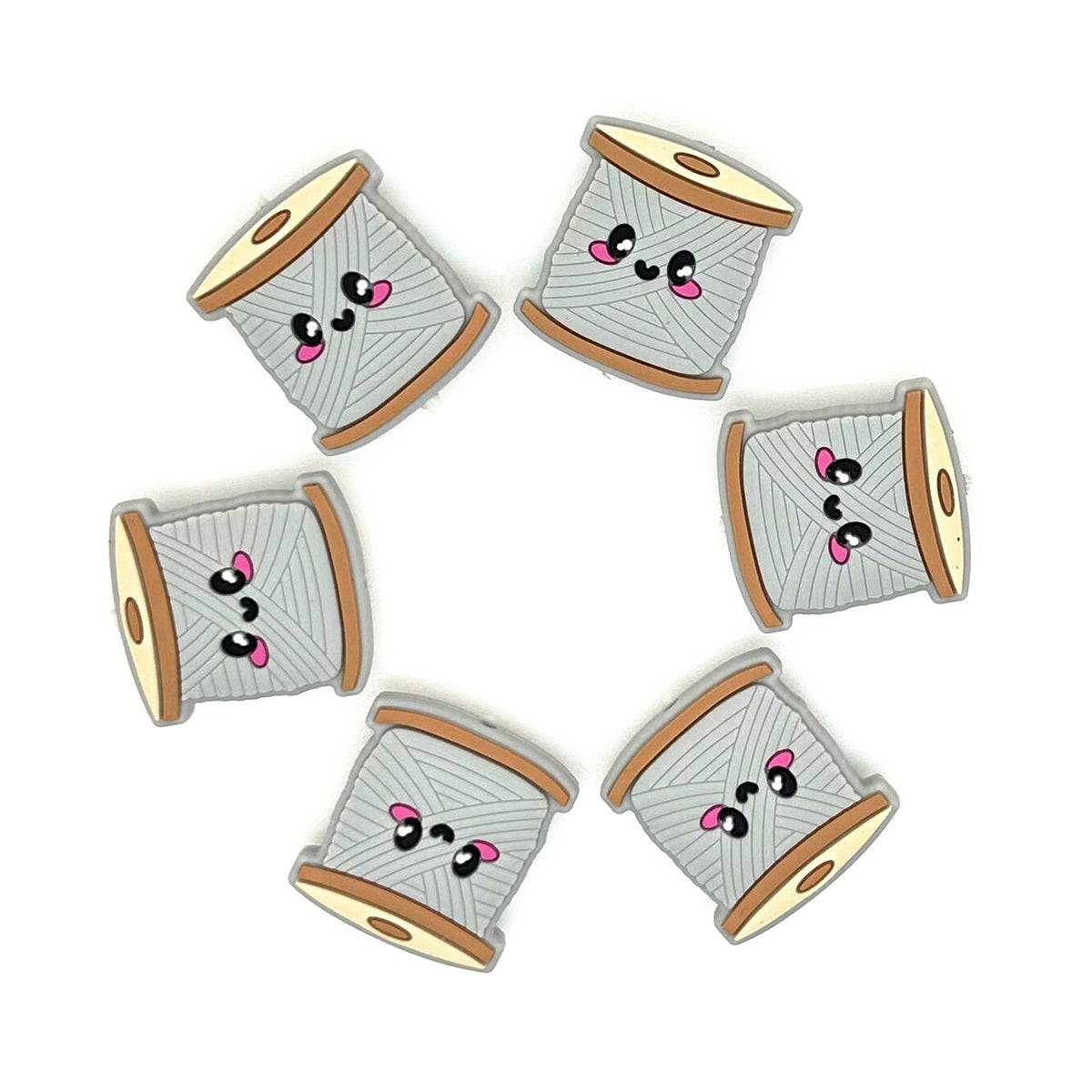 Yarn Spool Focal Beads