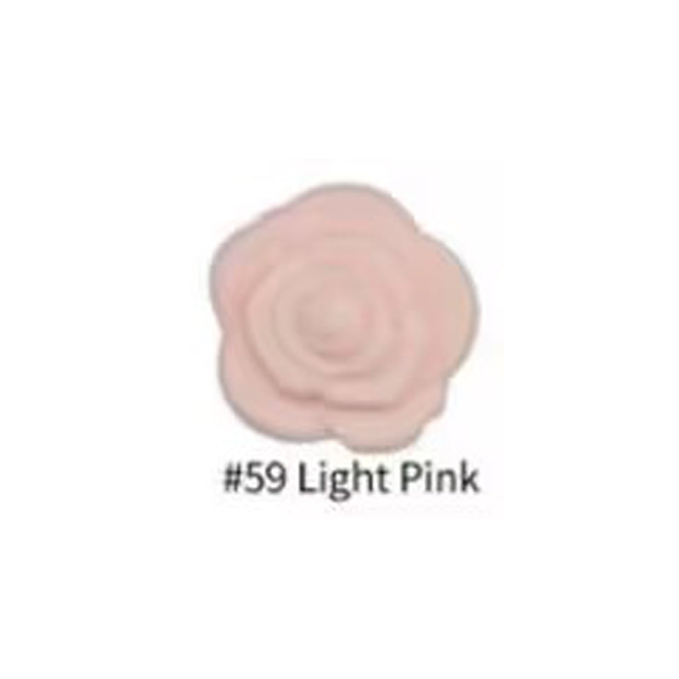 50Pcs/Lots Mini Double-Faced Rose Flower Silicone Beads - 20mm