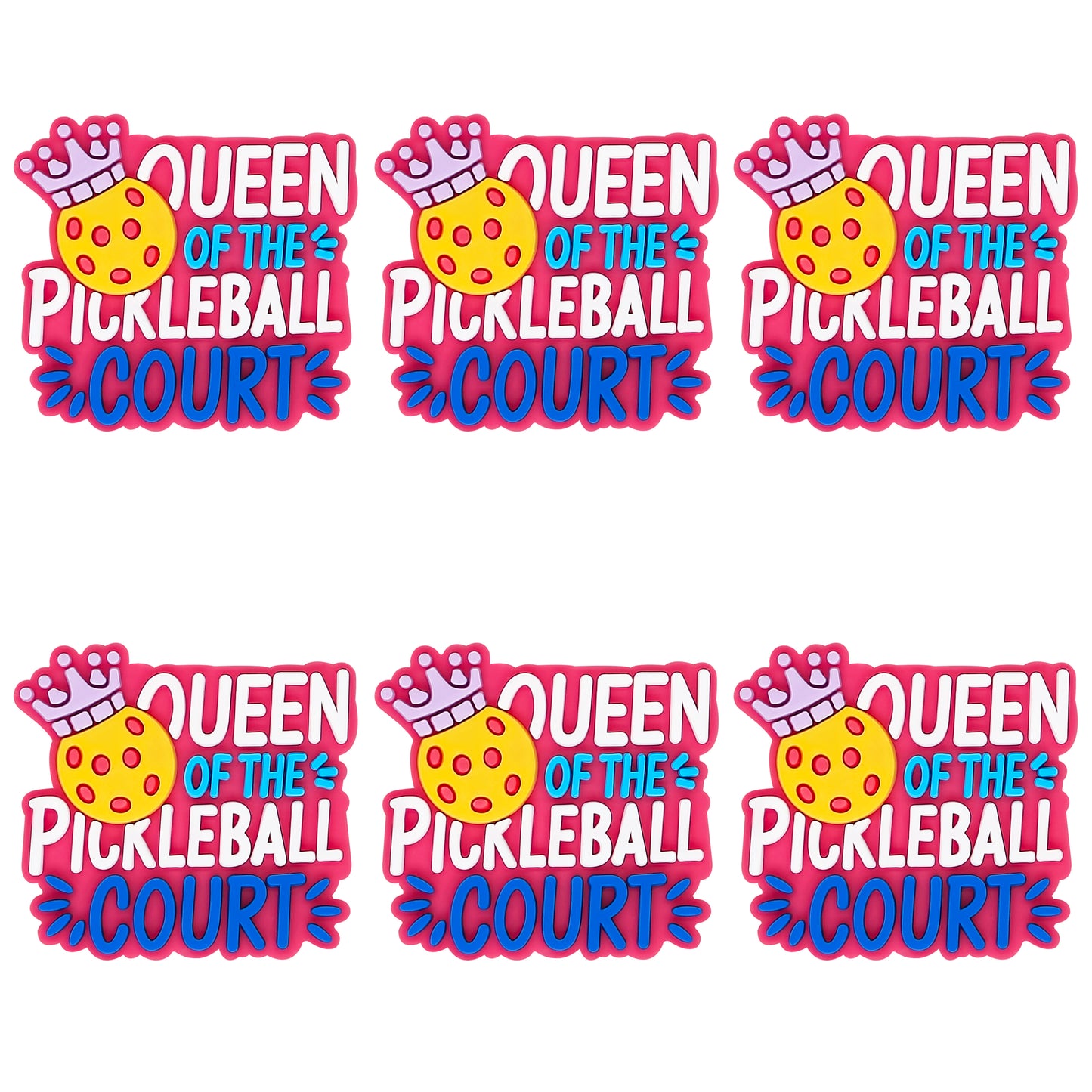 Queen Of The Pickleball Court Focal
