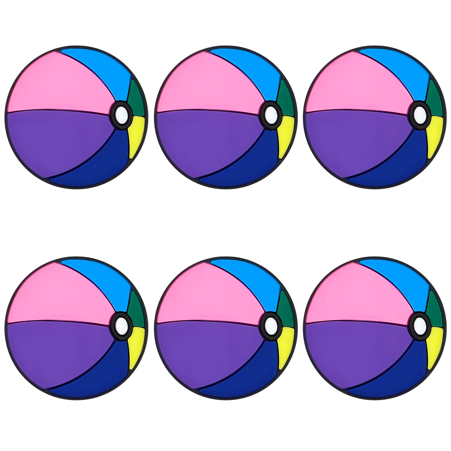 Rainbow Beach Ball Focal