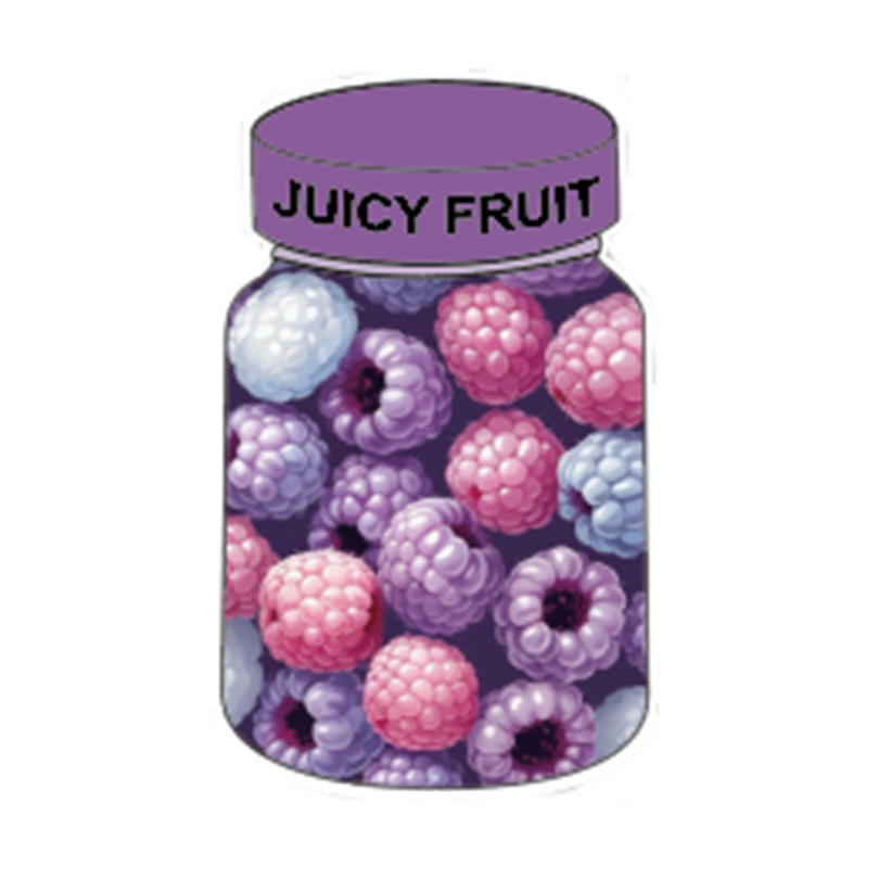 Raspberry Jar Print Focal