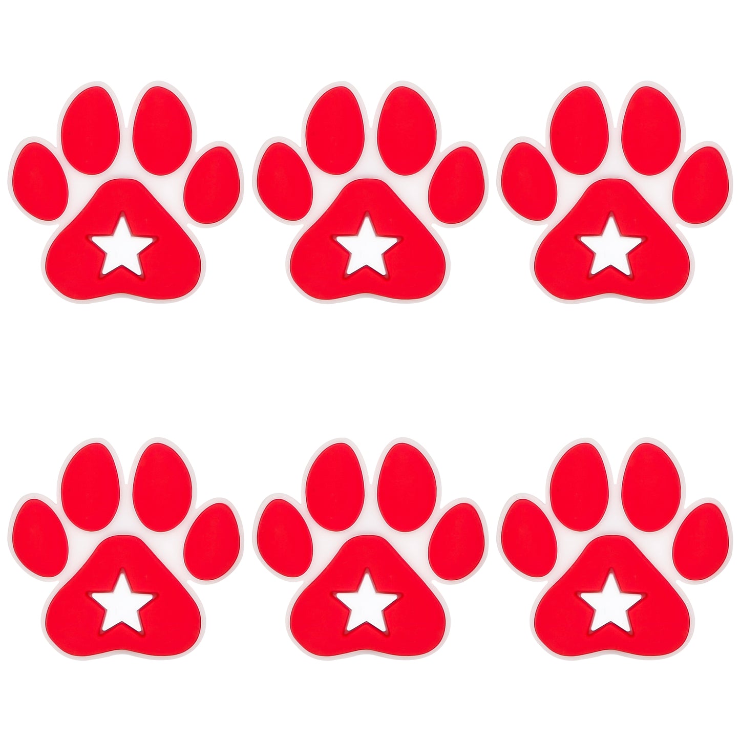Red Dog Paw Focal