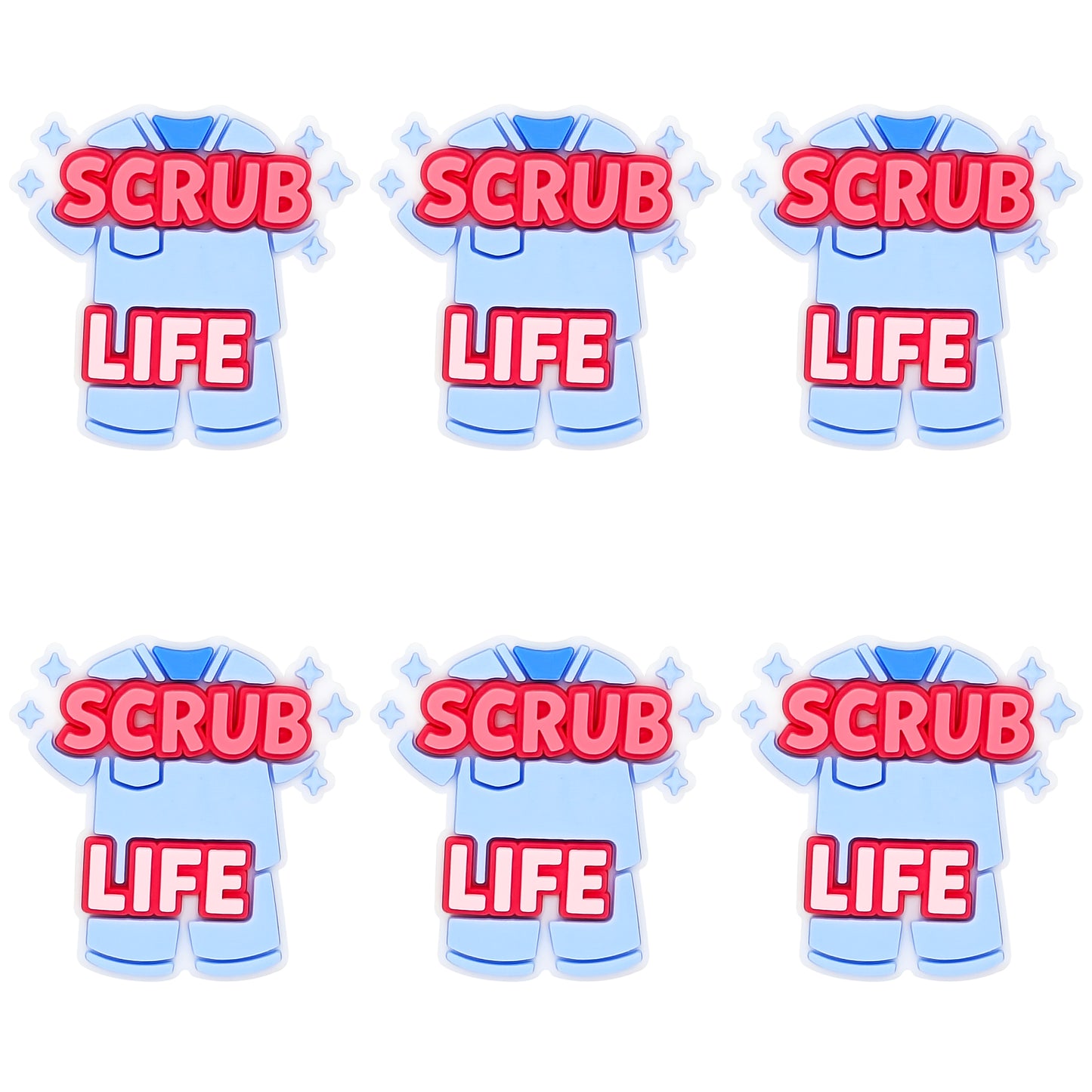 Scrub Life Nurse Focal