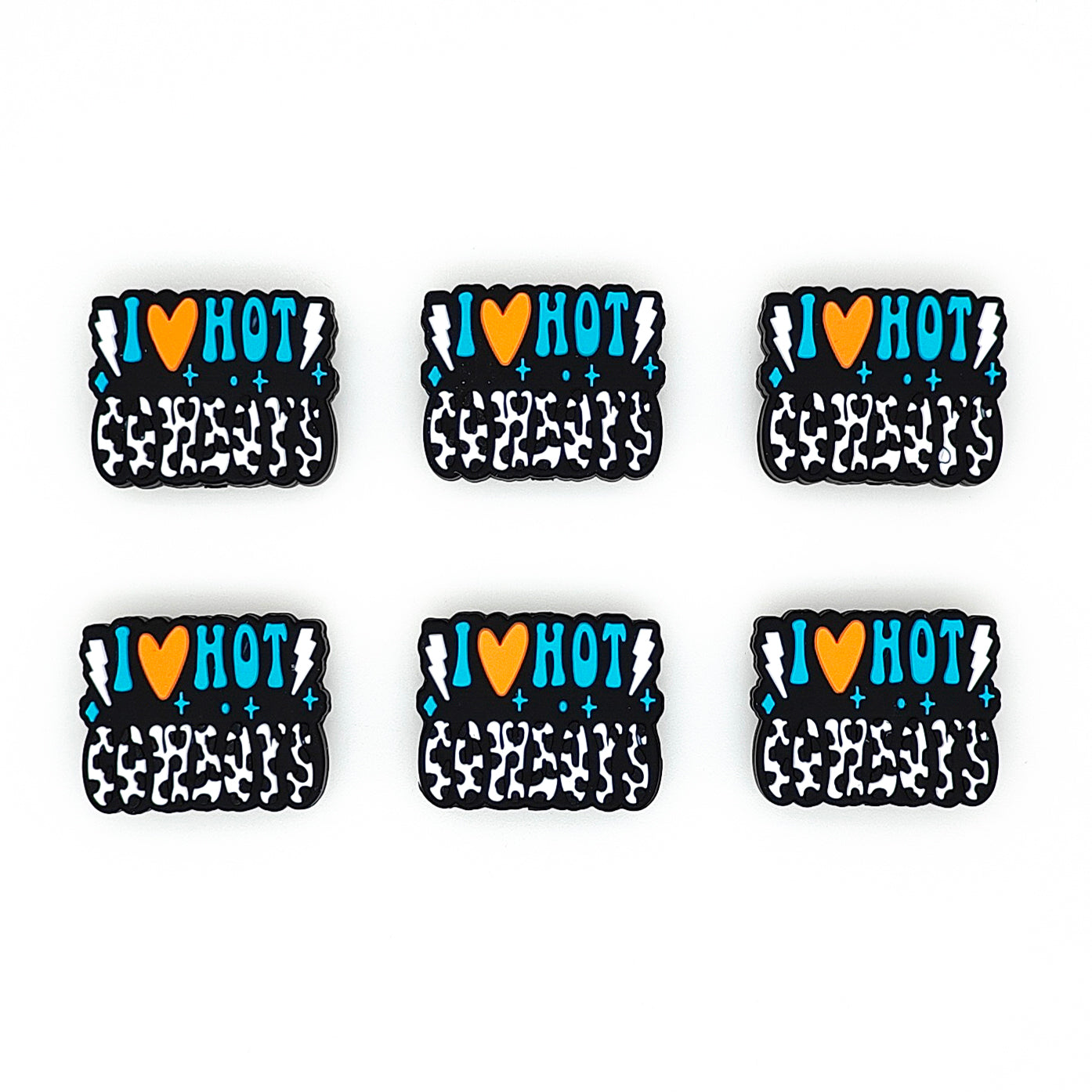 I Love Hot Cowboys Western Focal