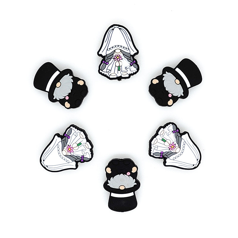 MrBite Wedding Bride Groom Gnome Focal