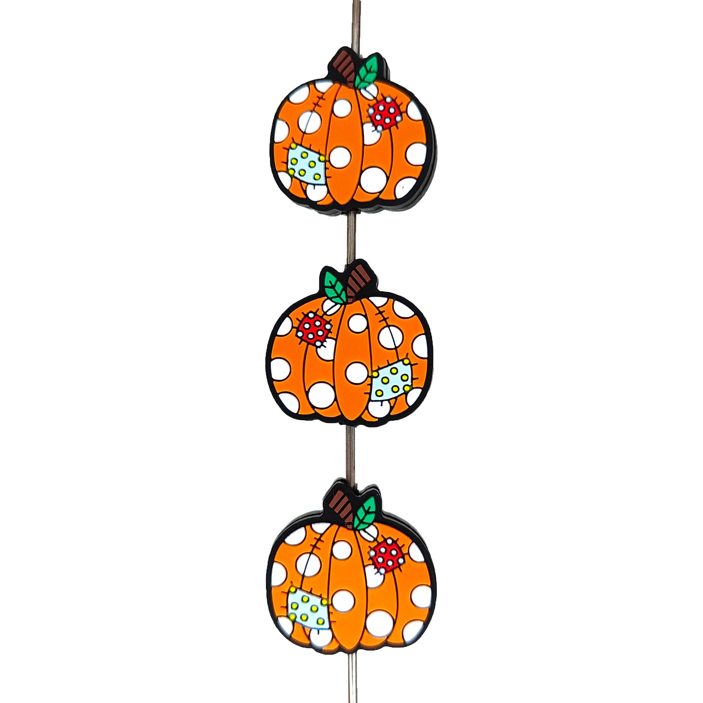 Polka Dot Pumpkin Focal