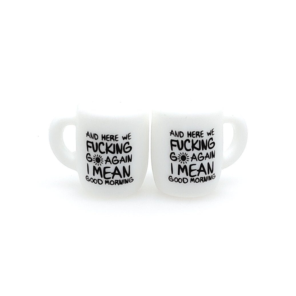 Coffee Mug With Writting Focal