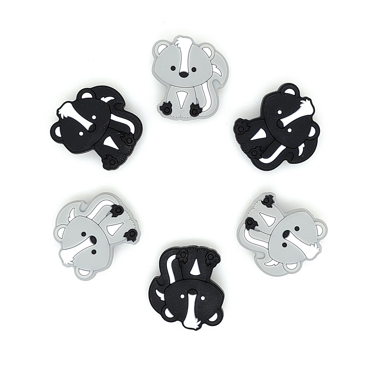 Skunk Focal Beads