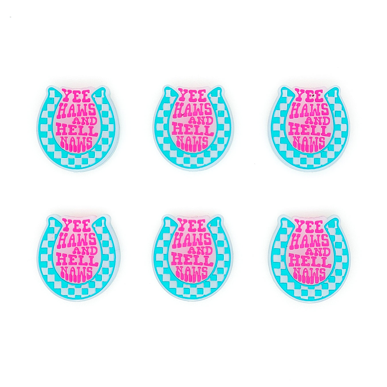 Yee Haw Check Horseshoe Focal