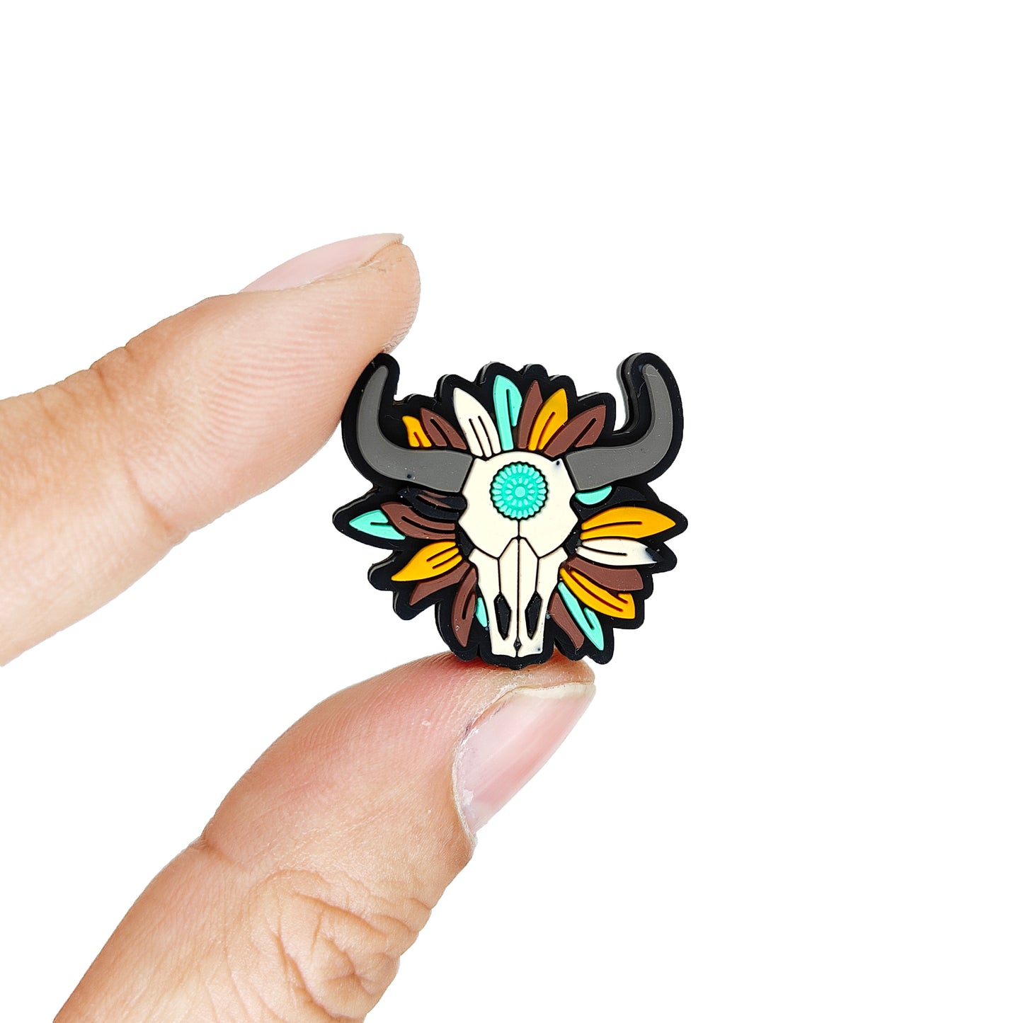 Western Bull Skull Focal