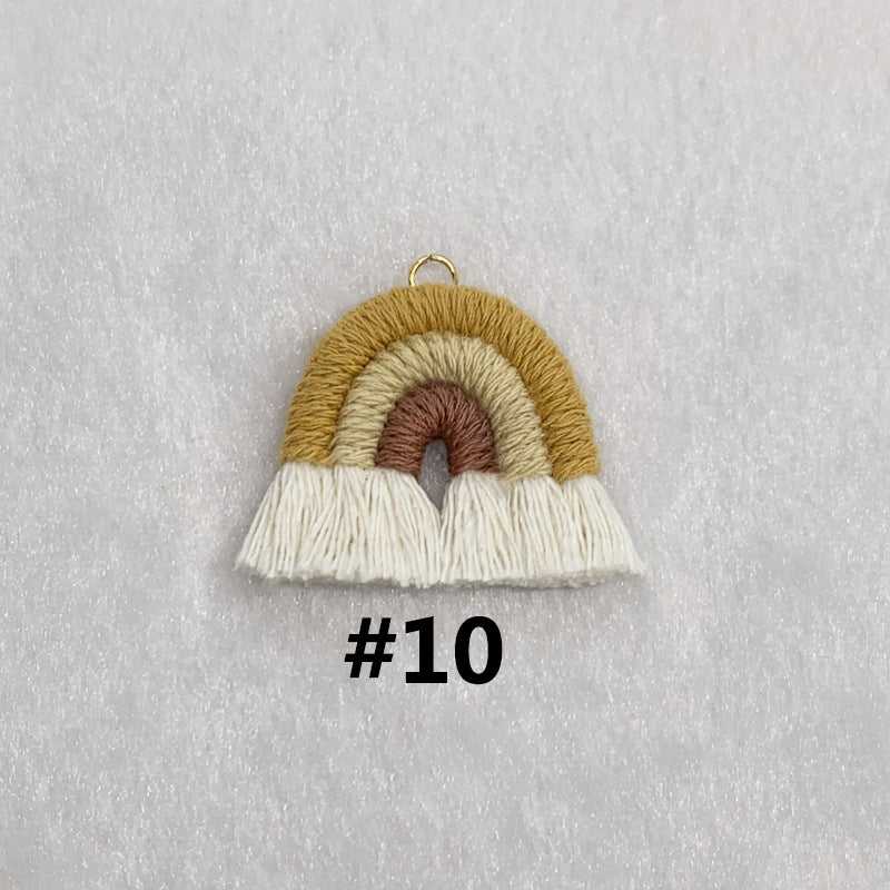 Mini Boho Macrame Rainbow - 40*35mm