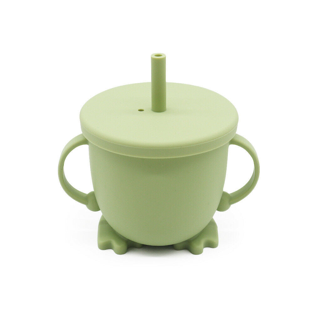 Baby Silicone Straw Cup