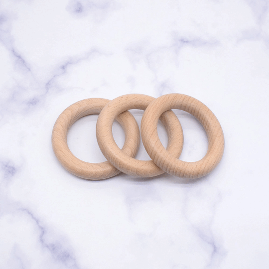Custom logo 80MM BEECH Rings