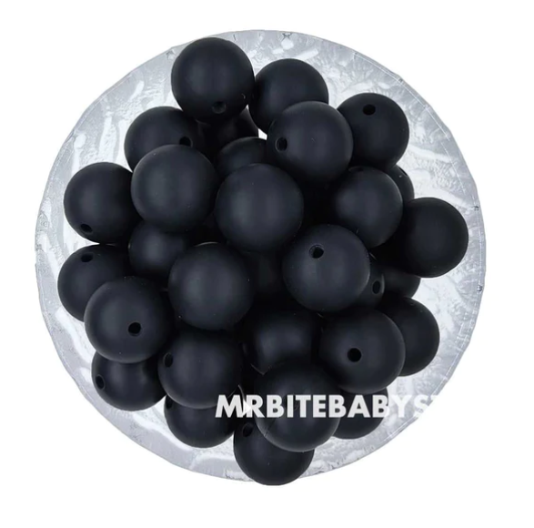 12/15mm Round Silicone Beads #26 - #49
