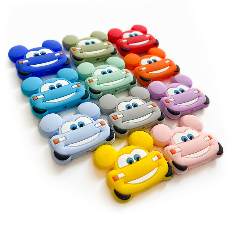 Car Silicone Beads - 30.5*27mm