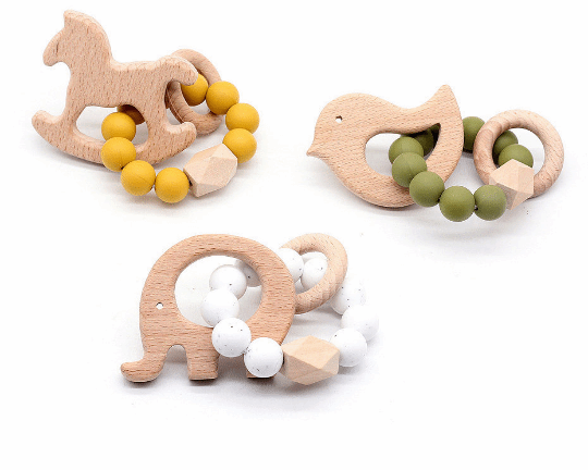 Bracelets - Animal Rattle