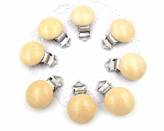 Round - Pacifier Clip