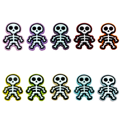 Halloween Skeleton Silicone Beads