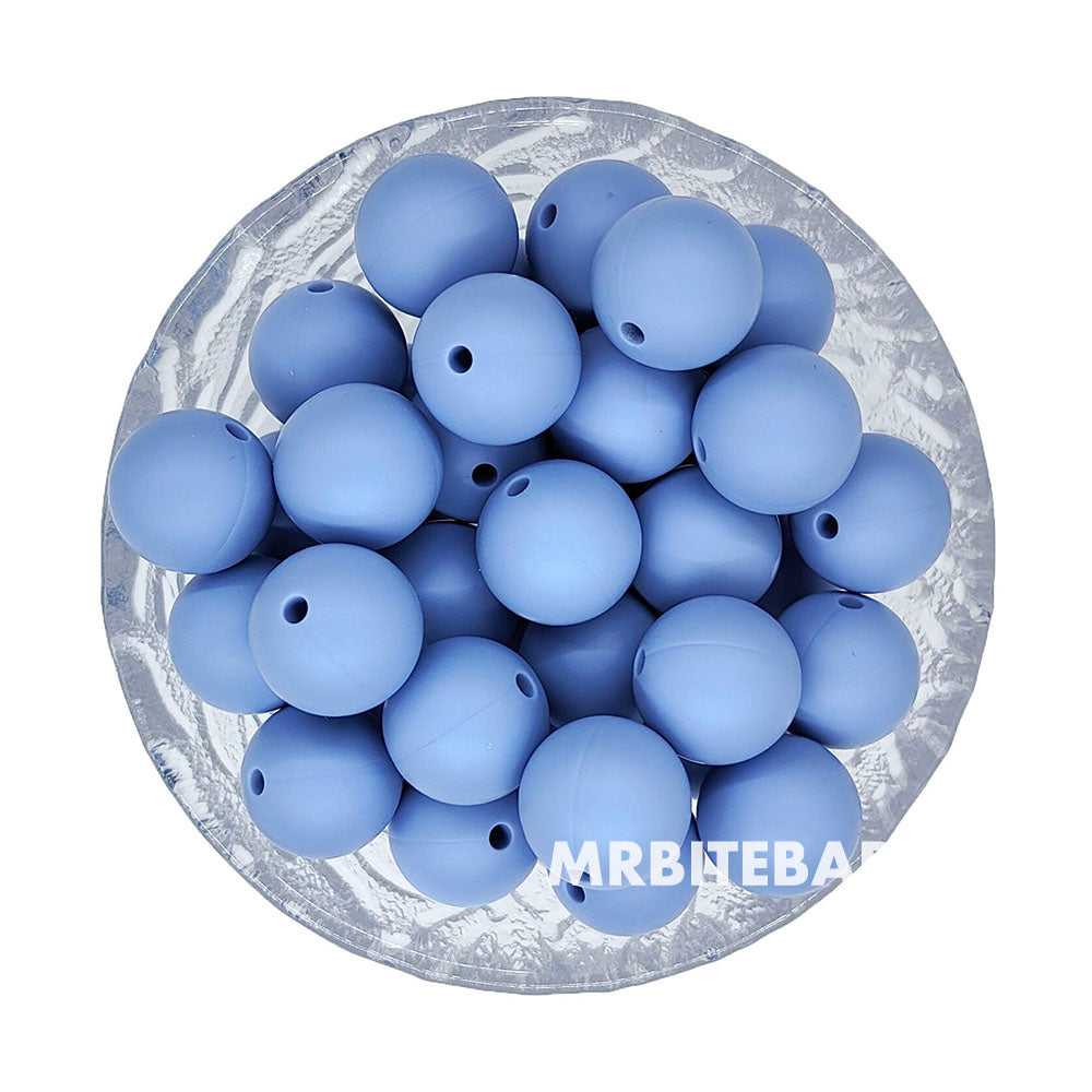 12/15mm Round Silicone Beads #26 - #49