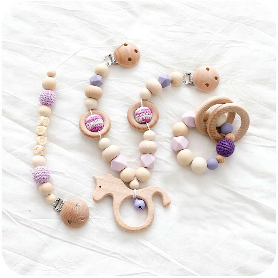 Unicorn Pram Garland Rattles