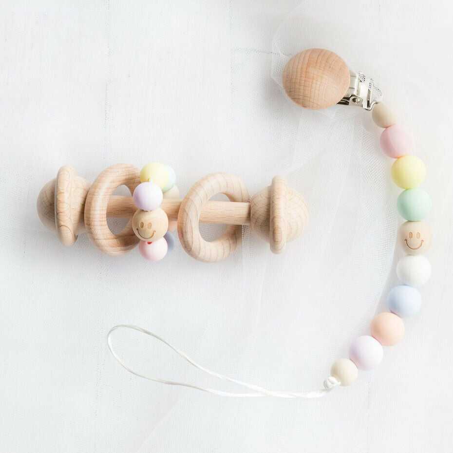 Beech Wood Stroller Toys