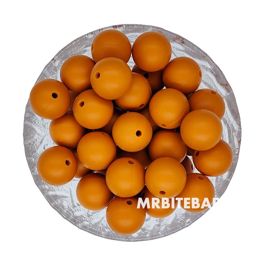 12/15mm Round Silicone Beads #50 - #73