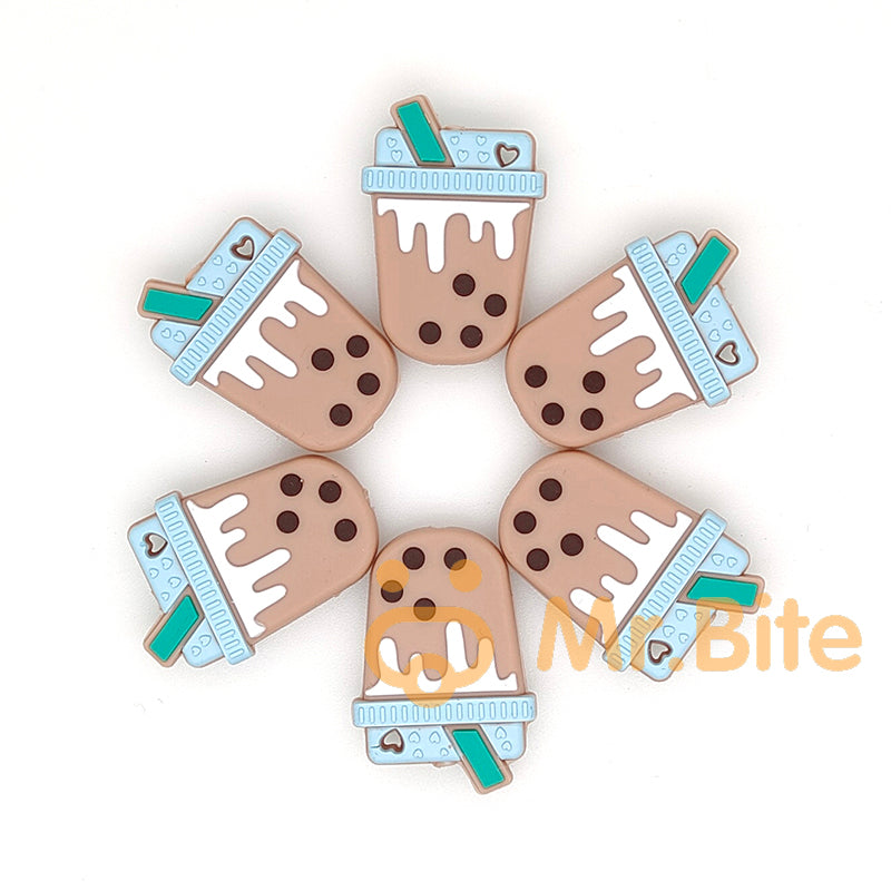 MilkShake Cup Silicone Beads - 34*23mm