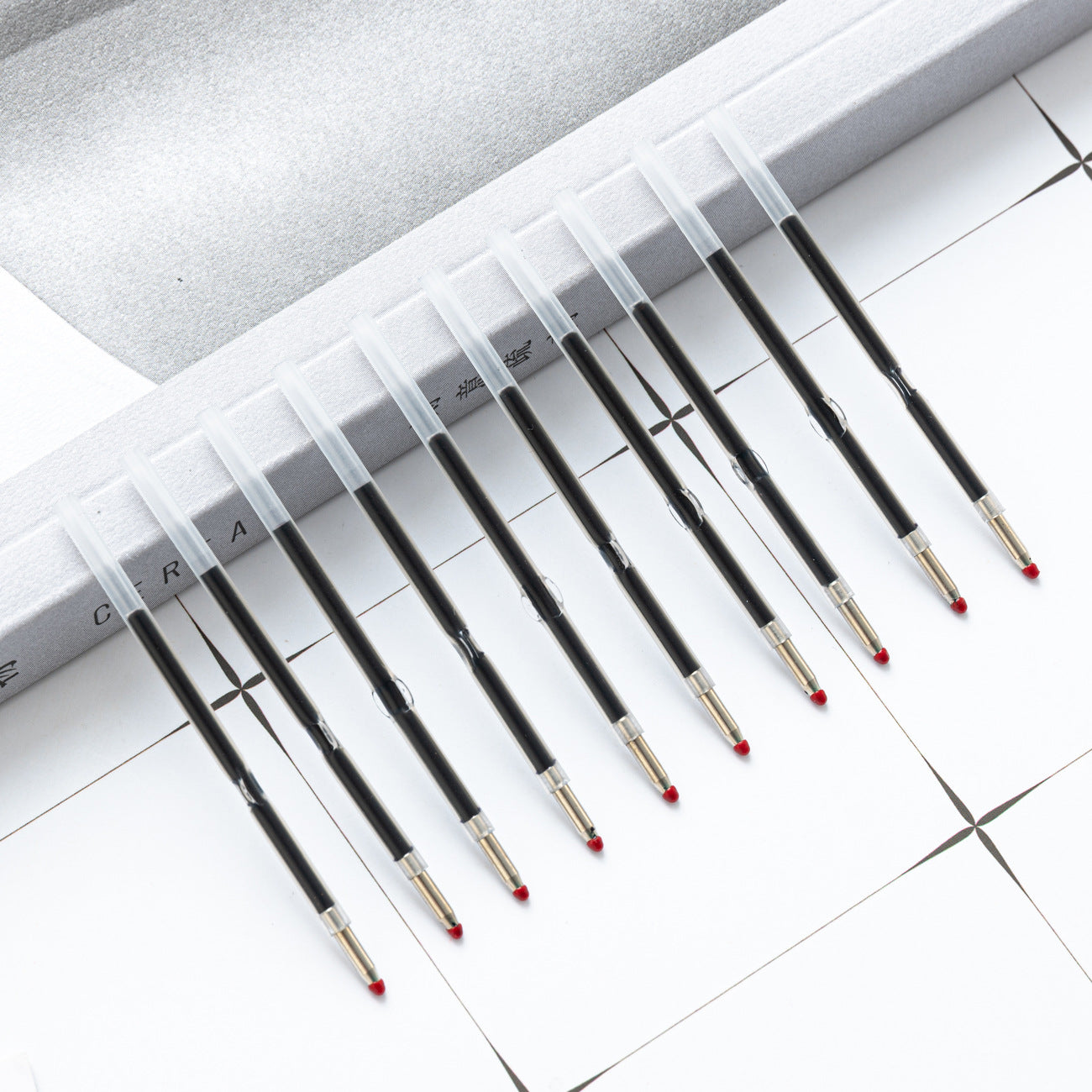 100Pcs/lot - Ink Refill For Beadable Pens- Black or Blue