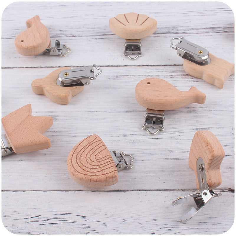 NEW - Animal Pacifier Clip