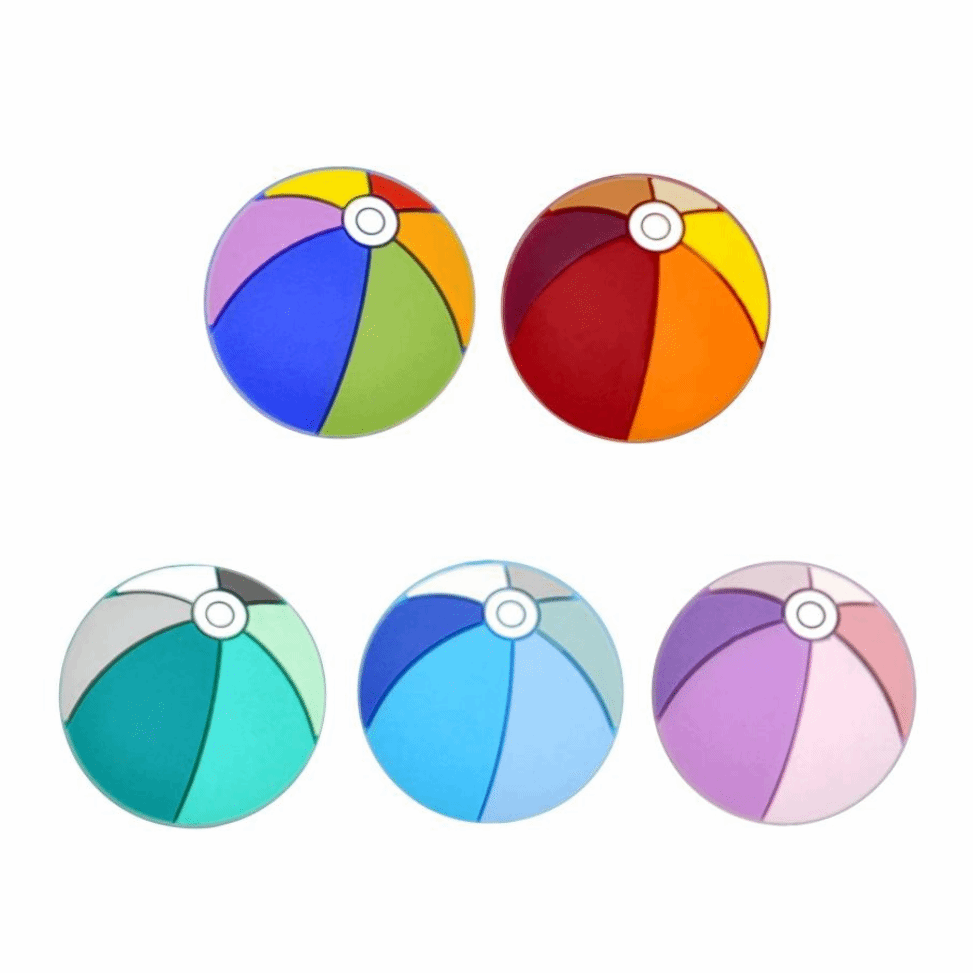 Water Balloon Silicone Beads - 22*22mm