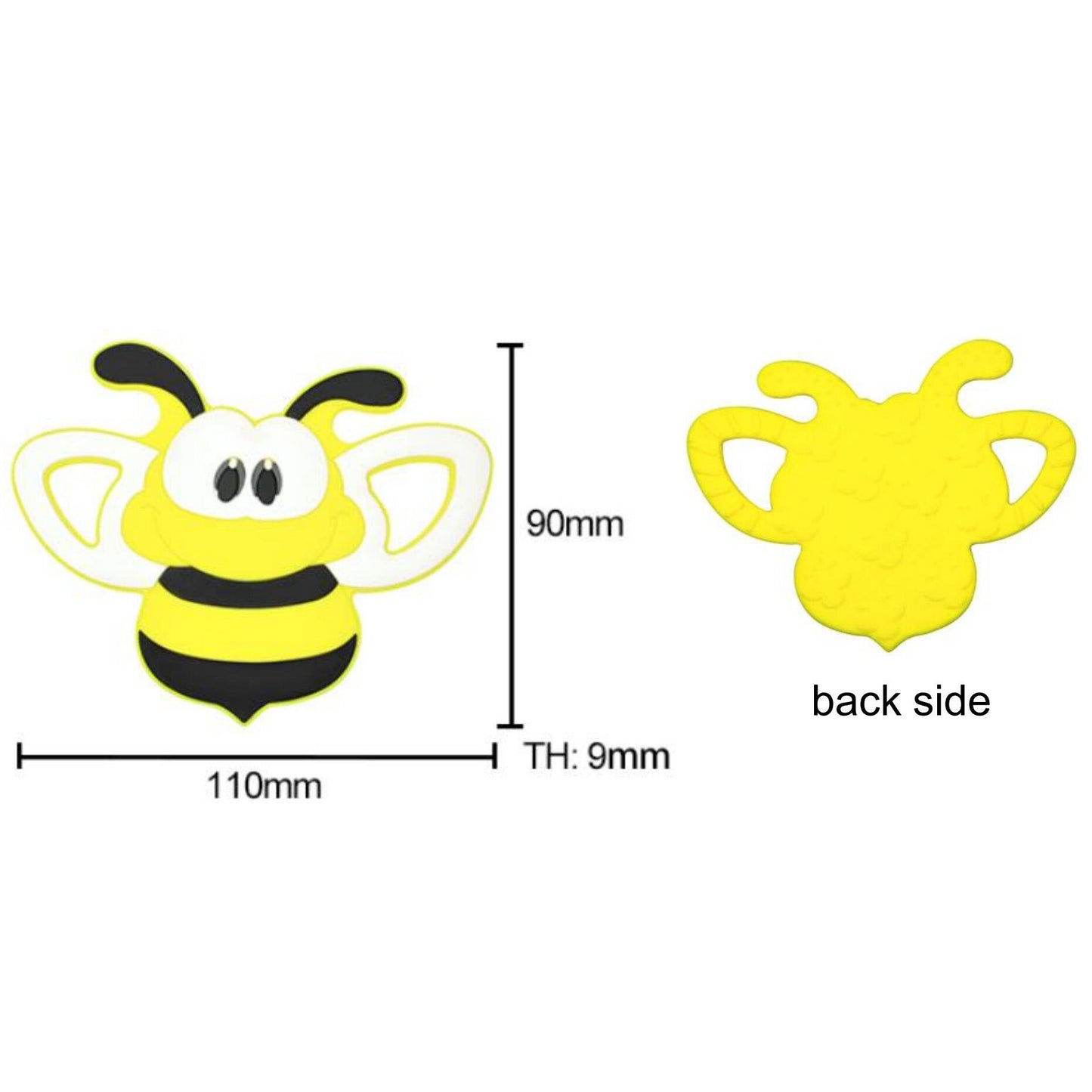 Bee Silicone Teether Pendant