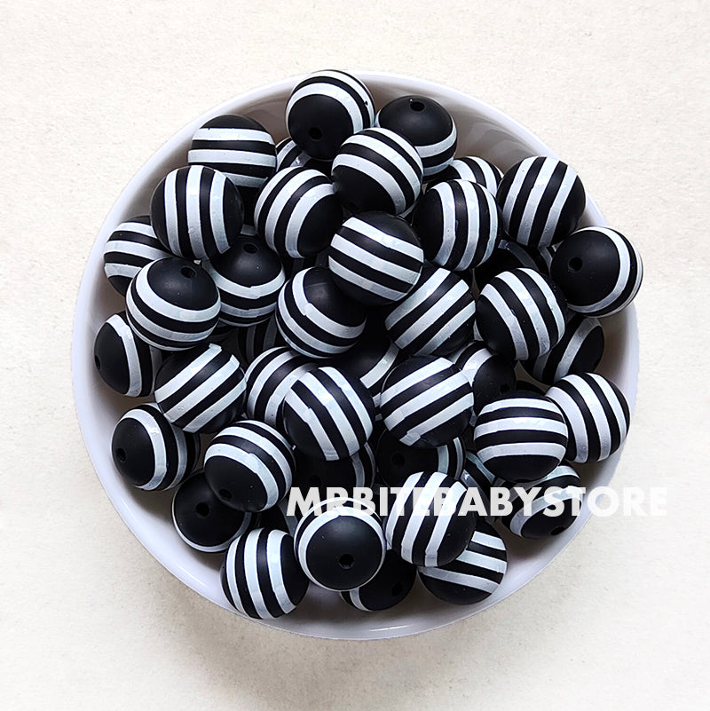 15mm Hydrogen Balloon Silicone Beads - Round