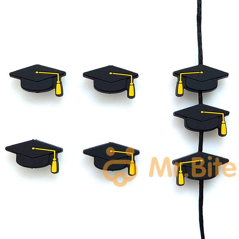 Graduation Hat Academic Cap Focal Beads 18*30mm