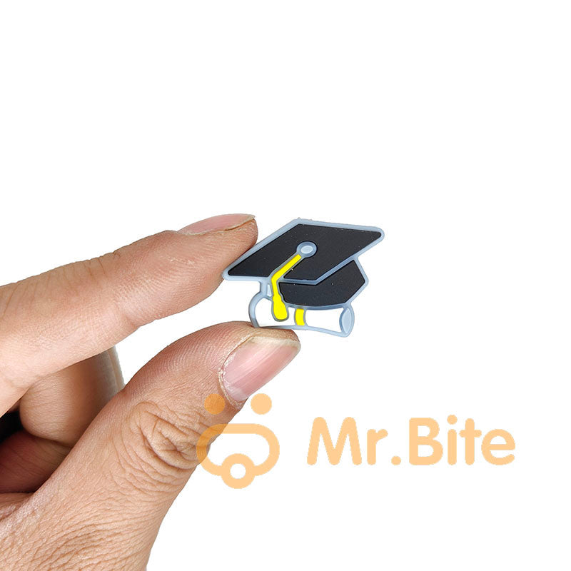 Graduation Hat Focal Beads