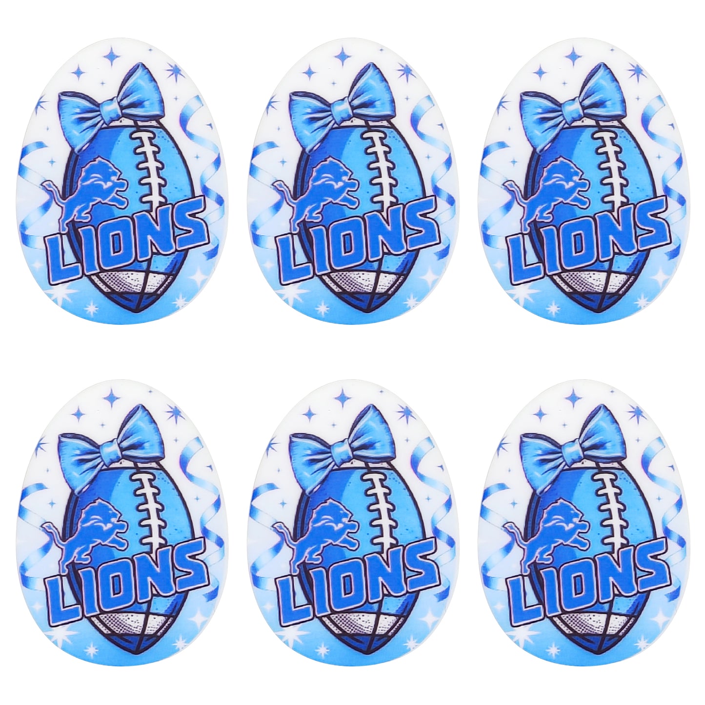 New Silicone Football Team Focal Beads