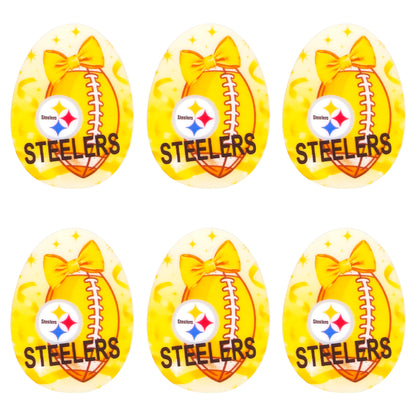 New Silicone Football Team Focal Beads