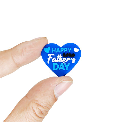 Happy Father's Day Heart Focal