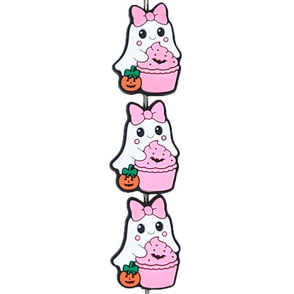 Ghost Bowknot with Cupcake Focal