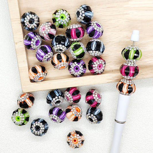 Rhinestone Crystal Fancy Beads Bling Acrylic Beads