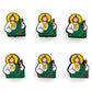 Jesus Silicone Focal Rosary Beads
