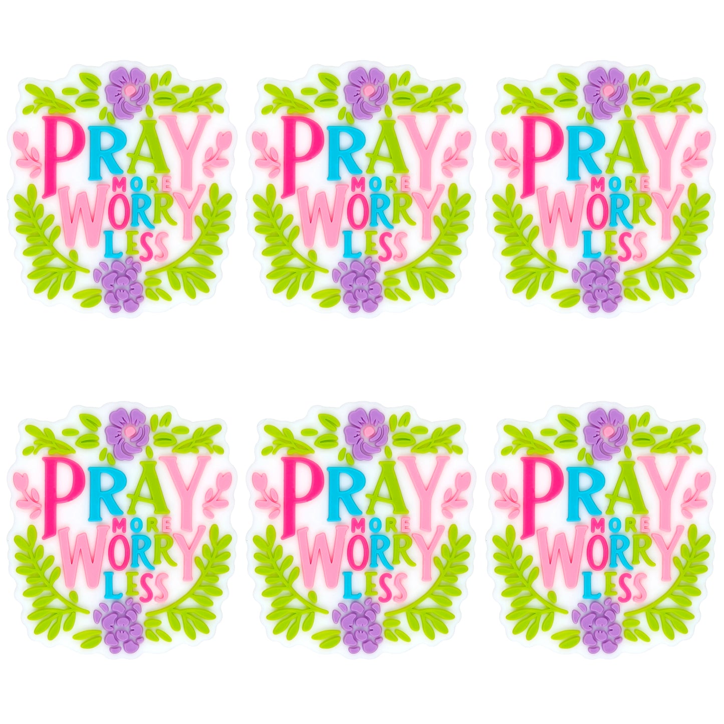 Pray More Worry Less Focal