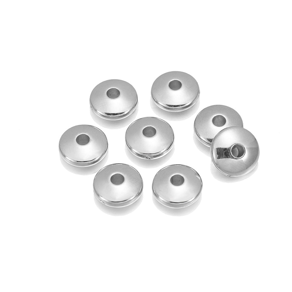 10mm CCB Lentil Spacer Loose Beads,Charm Beads,Jewelry Accessories